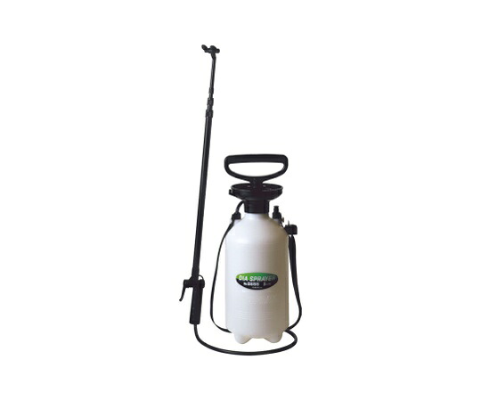 プレッシャー式噴霧器　2頭　エンプラ製　5L　1.5m　伸縮ノズル付