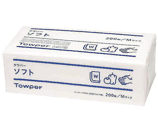 トウカイ ペーパータオル (25束入) タウパー ソフトM｜液晶保護フィルムとカバーケース卸