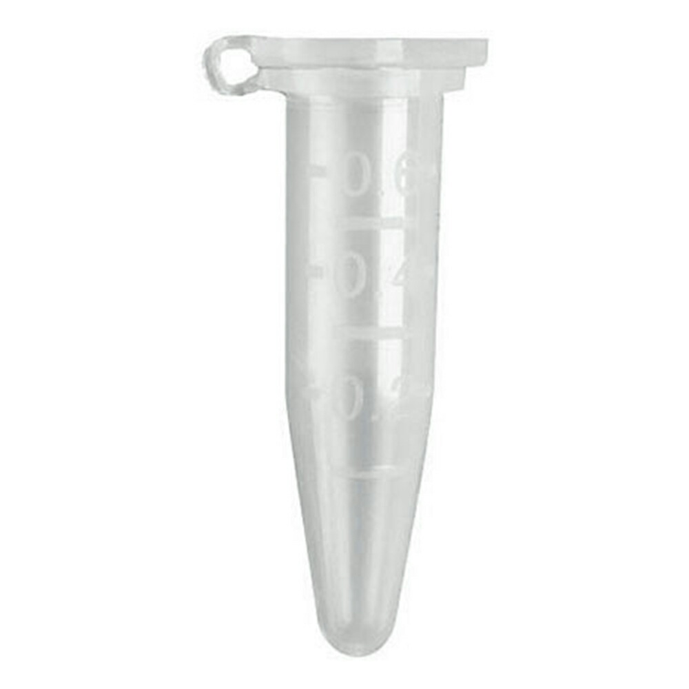 QSP マイクロチューブ 0.6mL 目盛付 クリアー 30.4mm バルク(1000本入) クリアー