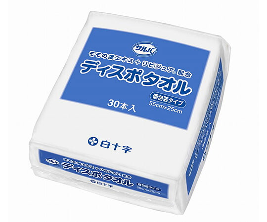 サルバ　ディスポタオル　個包装タイプ　30本入×12袋