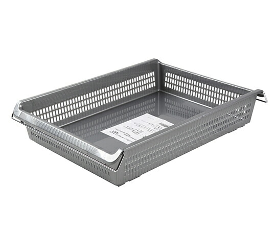 スタックトレー メタルハンドル付 浅型大 1ケース(6個入)