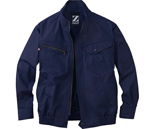 空調服長袖ブルゾン　ネービー　SS
