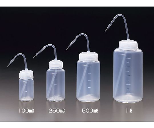 サンプラR　PFA広口洗浄瓶　250mL