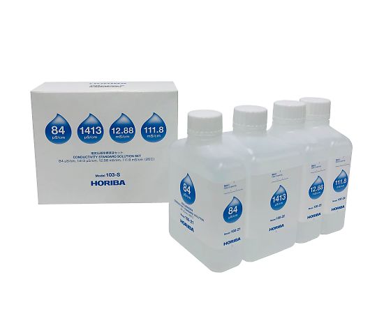 電気伝導率標準液セット 1セット（4本入）