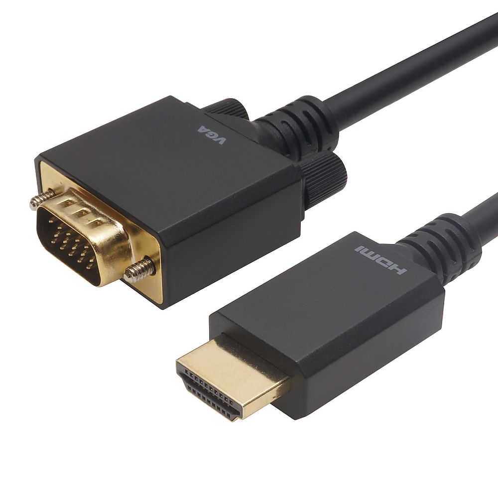 HDMI→VGA変換ケーブル 5m
