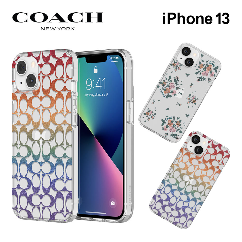 安いお買い得】 COACH コーチ スマホケース ハード ケース iPhone13Pro