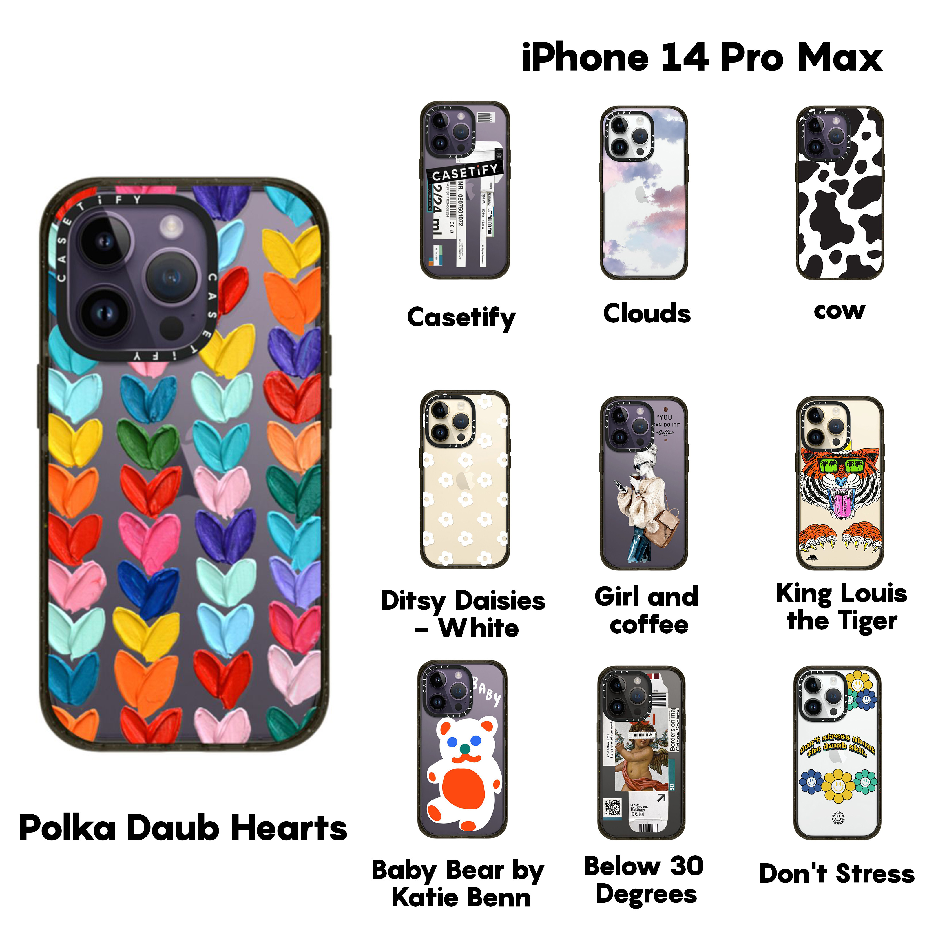 【楽天市場】送料無料 CASETiFY インパクトケース iPhone 14 Pro Max クリア ブラック クリア フロスト