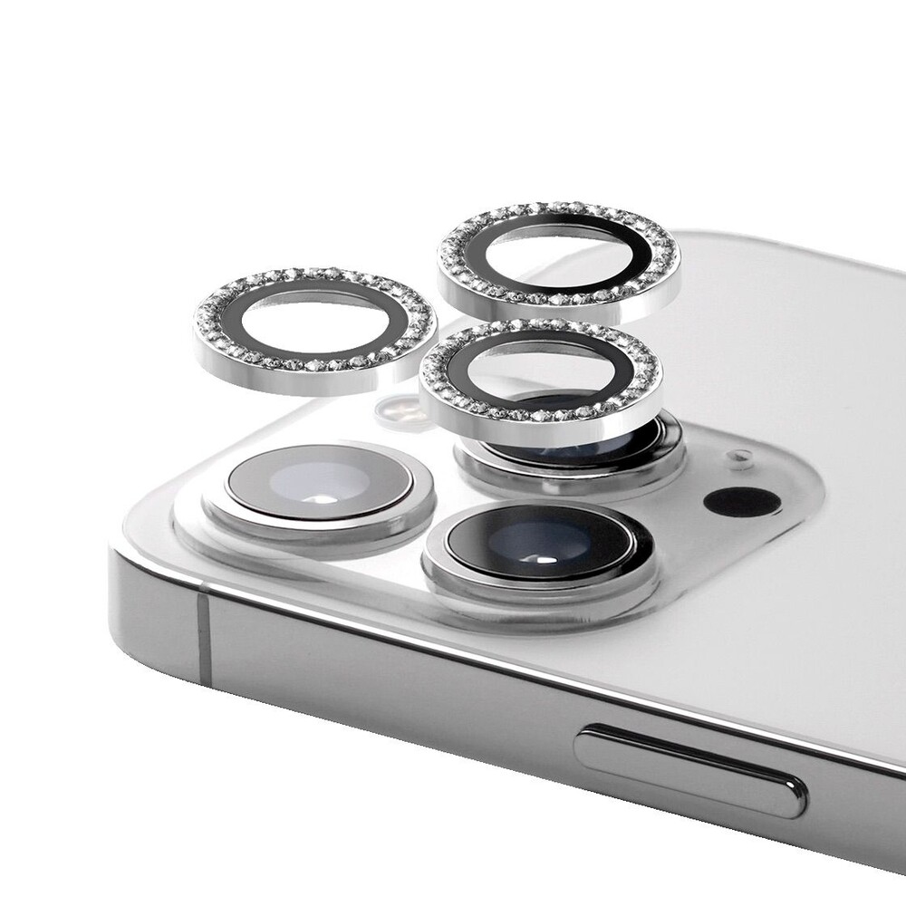 【公式】 CASETiFY グリッターカメラレンズジェム シルバー iPhone 15 iPhone 15Pro iPhone 15Pro Max iPhone 15Plus 用 強力レンズ保護 貼り付け簡単 指紋防止のご紹介