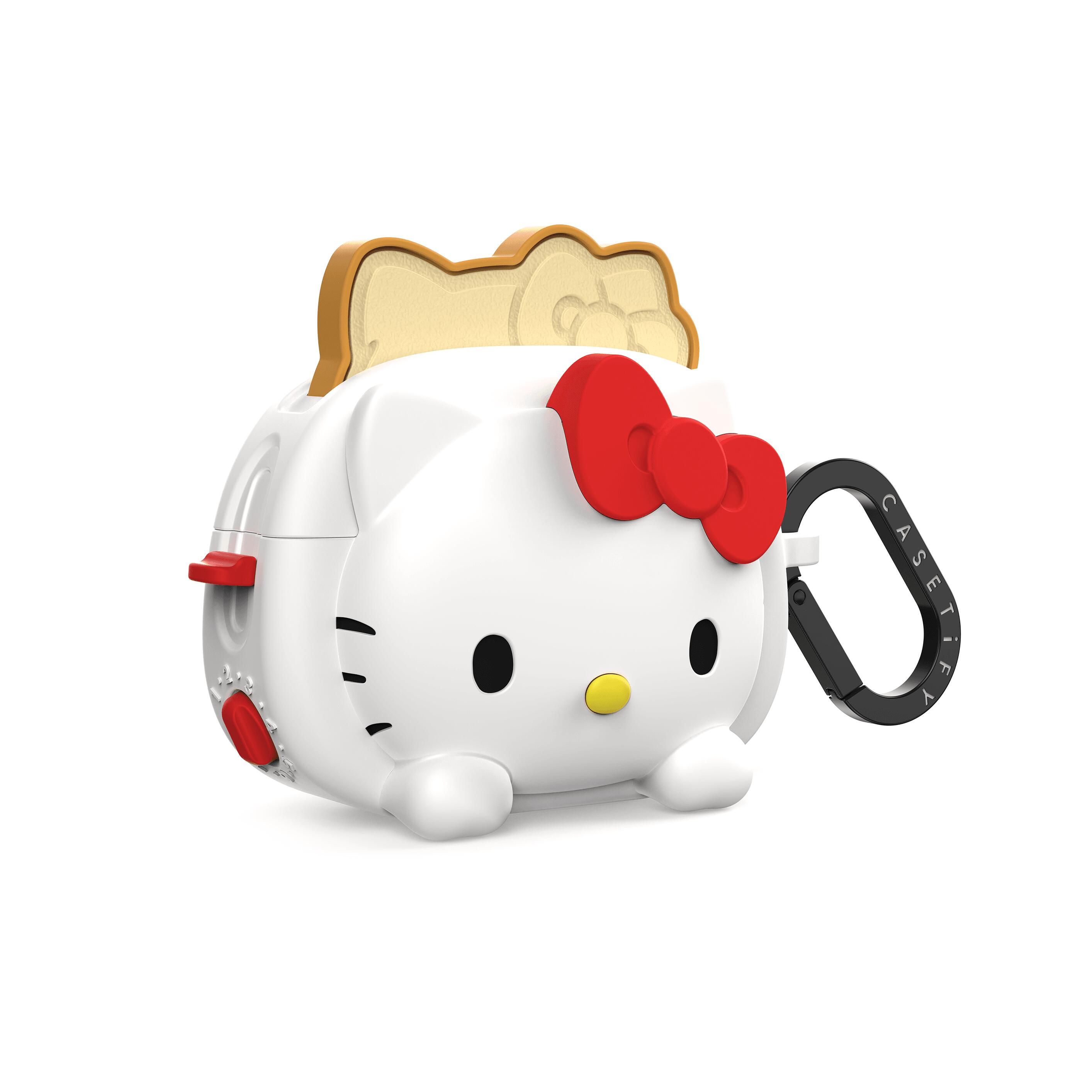 公式】CASETiFY Hello Kitty コラボ 3D Airpods インパクト AirPods