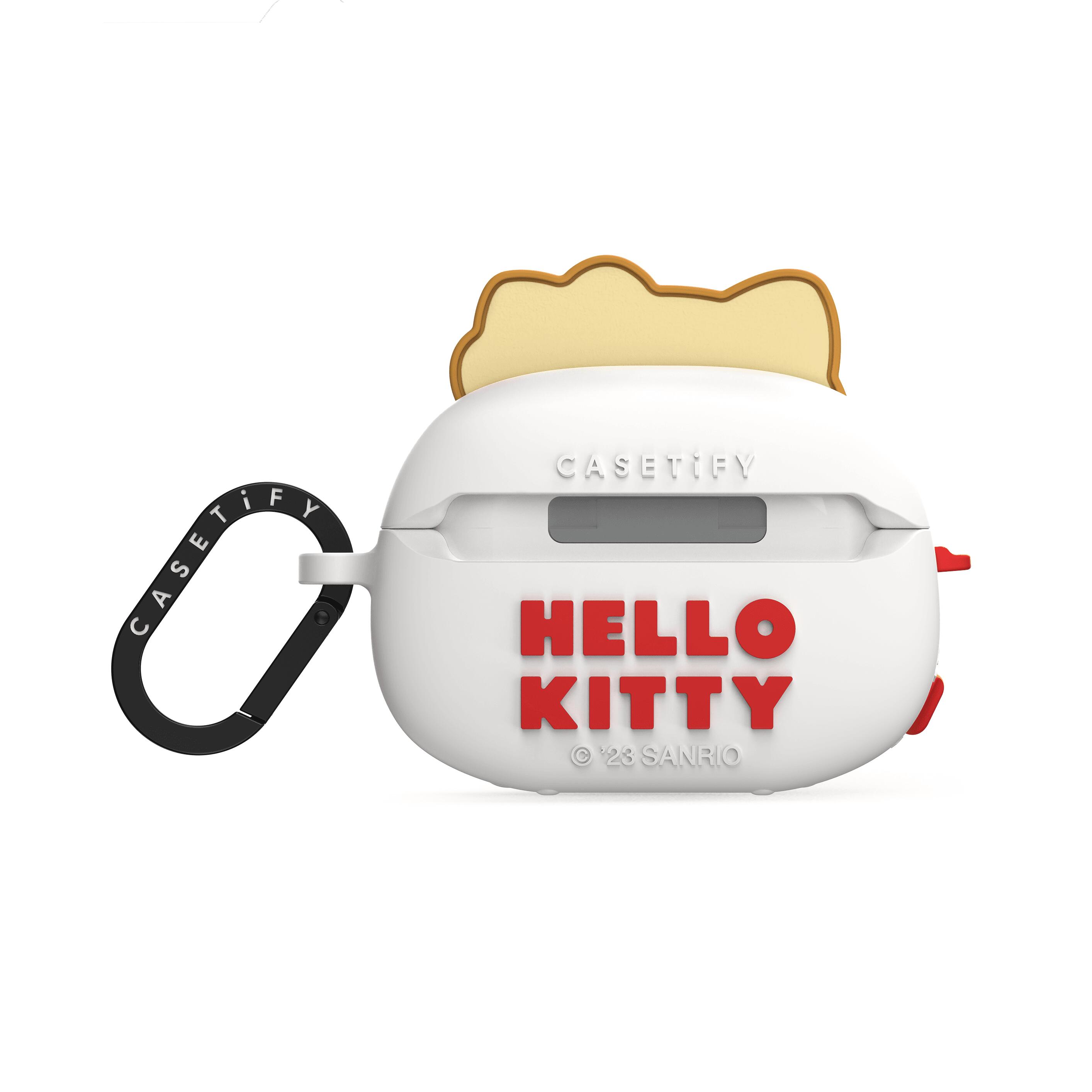 公式】CASETiFY Hello Kitty コラボ 3D Airpods インパクト AirPods