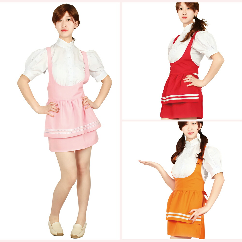 アンミラ 制服 ウエイトレス メイド服セット コスプレ衣装