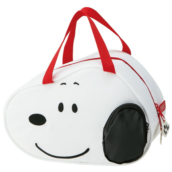 楽天市場 スケーター ダイカット保冷ランチバッグ ｓｎｏｏｐｙ お弁当 キャラクターバッグ おでかけ 散歩 小物入れ ミニバッグ かわいい キャラバッグ かばん スヌーピー スケーター公式ショップ