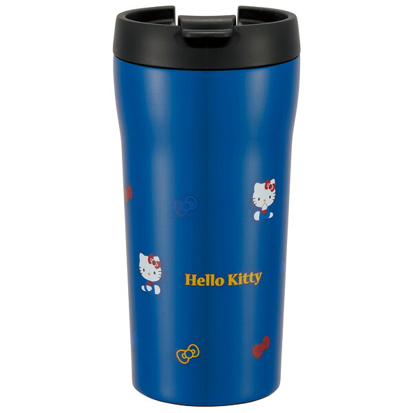楽天市場 スケーター ハローキティ ドットステッチ コンパクトコーヒーマグ ３６０ｍｌ 水筒 ボトル 保温 保冷 オフィス テイクアウト コンビニ 紅茶 お茶 飲み物 かわいい キティちゃん サンリオ Sanrio スケーター公式ショップ