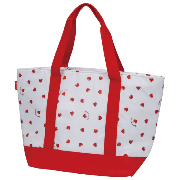 楽天市場 スケーター トート型保冷ショッピングバッグ ハローキティ レッドハート エコバッグ 買い物 バッグ カバン お出かけ アルミ蒸着 サンリオ Sanrio キティちゃん スケーター公式ショップ