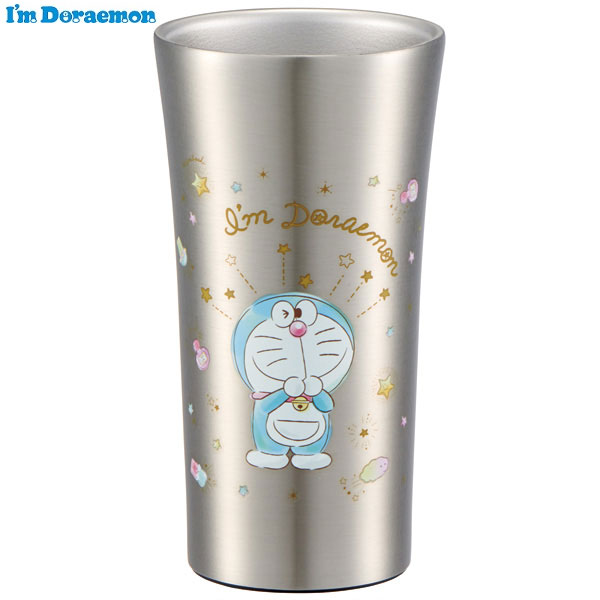 楽天市場 P10倍 4日 00 断熱ステンレス２層タンブラー ４００ｍｌ ｉ ｍ ｄｏｒａｅｍｏｎ 初期ドラえもん ステンレスタンブラー 真空2層 タンブラー ステンレス マグ コップ I M Doraemon アイムドラえもん ドラえもん スケーター公式ショップ