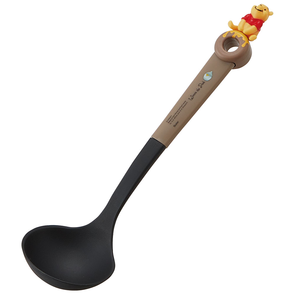 [3月3日〜3月15日 P20倍]キッチンツールお玉●くまのプーさん●//調理具 調理器具 キッチン用品 キッチングッズ かわいい キャラクター ディズニー Disney// スケーター【子供用】画像