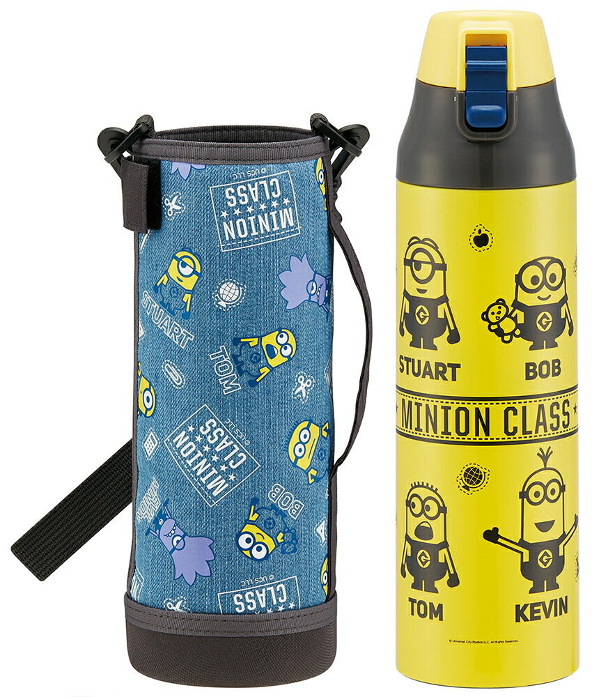 楽天市場 P10倍24日 00 カバー付き 水筒ステンレス ワンタッチ ダイレクトボトル 990ml 直飲み 保冷 キッズ おすすめ 小学生 子供用 ランキング キャラクター Marvel スヌーピー となりのトトロ すみっコぐらし ミニオンズ こども Ksdc10s スケーター スケーター