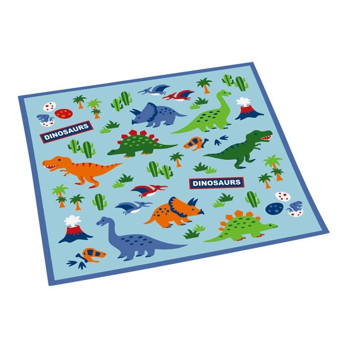新品未使用 スケーター ランチクロス ディノサウルス ランチョンマット お弁当 学校 ティラノサウルス ダイナソー ランチ 恐竜 DINOSAURS 再入荷 予約販売