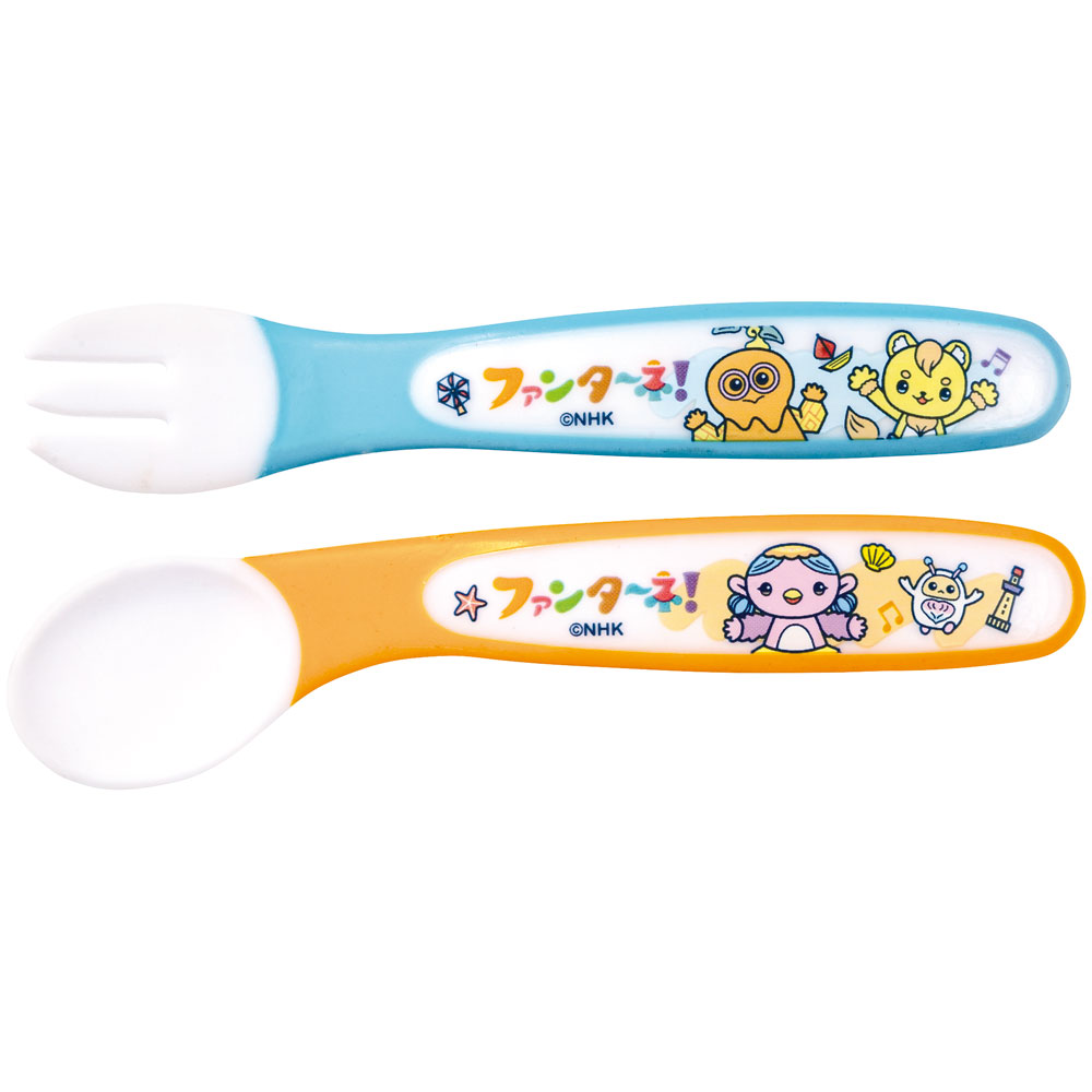 スケーター 食洗機 対応 ステンレス製 スプーン  フォーク セット いないいないばあっ！ キッズ 幼児 子供 食事 ごはん 練習  離乳食 用品 グッズ 出産祝い 食器 カトラリー キャラクター ワンワン うーたん SFBS1 スケーター公式ショップ