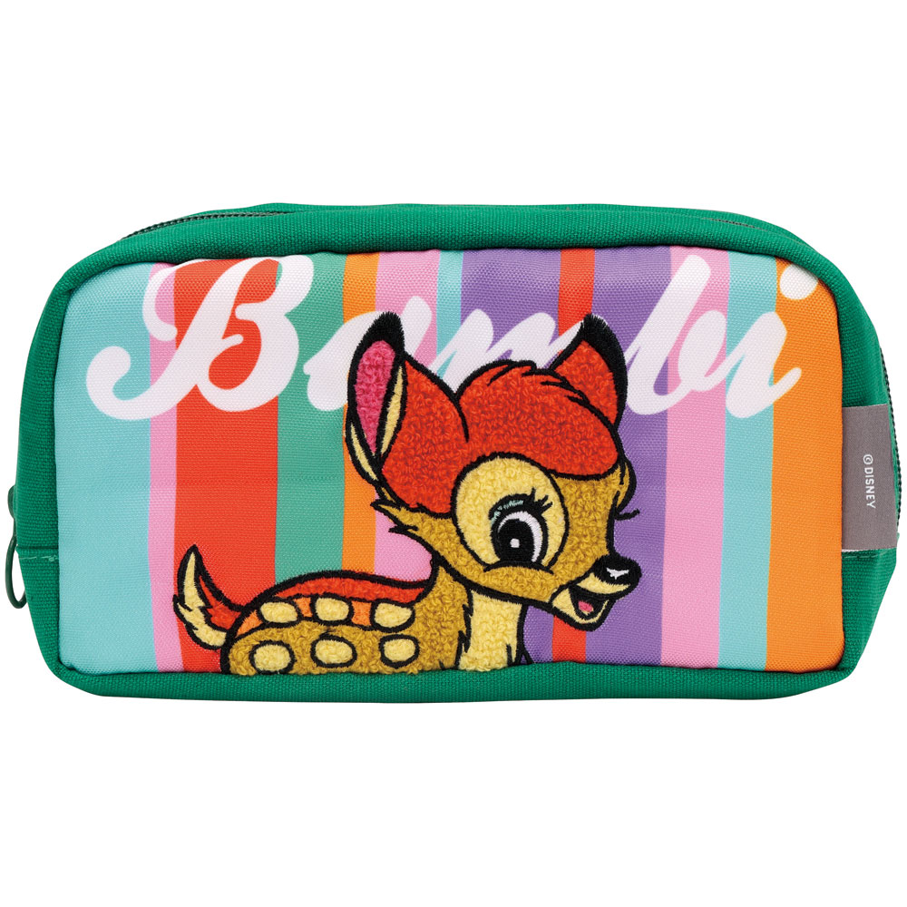 ペンケース 筆箱 筆入れ ポーチ 小物入れ キャラクター マチあり ZPC1 スケーター ディズニー レトロ バンビ 男の子 女の子 Disney【筆記具 ふでばこ ステーショナリー お出かけ かわいい おしゃれ】画像