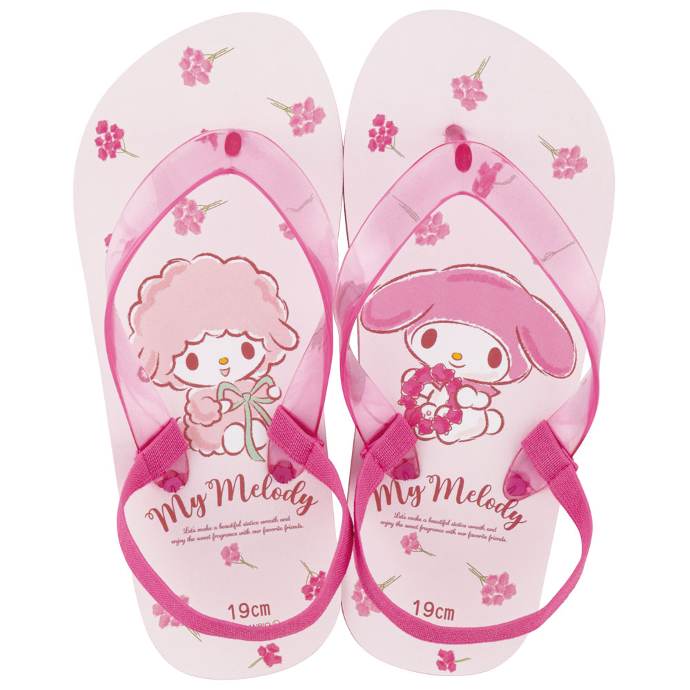 サンリオ　マイメロディ　レトロ　レア　 希少　マイメロちゃん　ビーチサンダル マイメロディ - マイメロディ ピアノちゃん ビーチサンダル