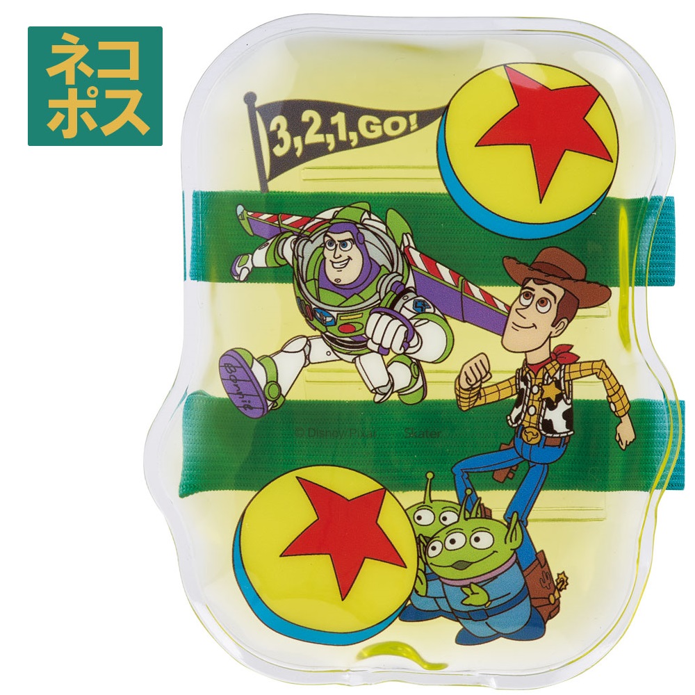 [13日〜1日20倍]# ベルト付き 保冷剤 ランチ ドリンク お弁当 冷やす アイシング 冷却 キャラクター トイストーリー 23年 トイ・ストーリー 男の子 女の子【サマー グッズ 夏場 応急処置 保冷 暑さ対策 かわいい 】画像