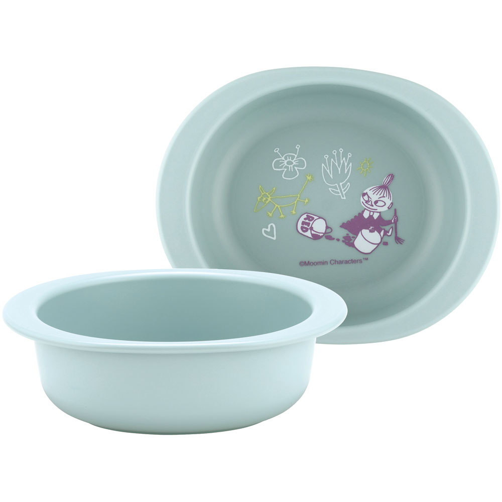 [12月12日〜1月16日 P20倍]食器 ベビー 離乳食 お皿 小鉢 食洗機 子供 赤ちゃん 電子レンジ 可愛い 抗菌 skater スケーター XP24AG ムーミン Moomin リトルミイ 男の子 女の子【割れにくい キッズ おしゃれ 持ちやすい 日本製 幼児】画像