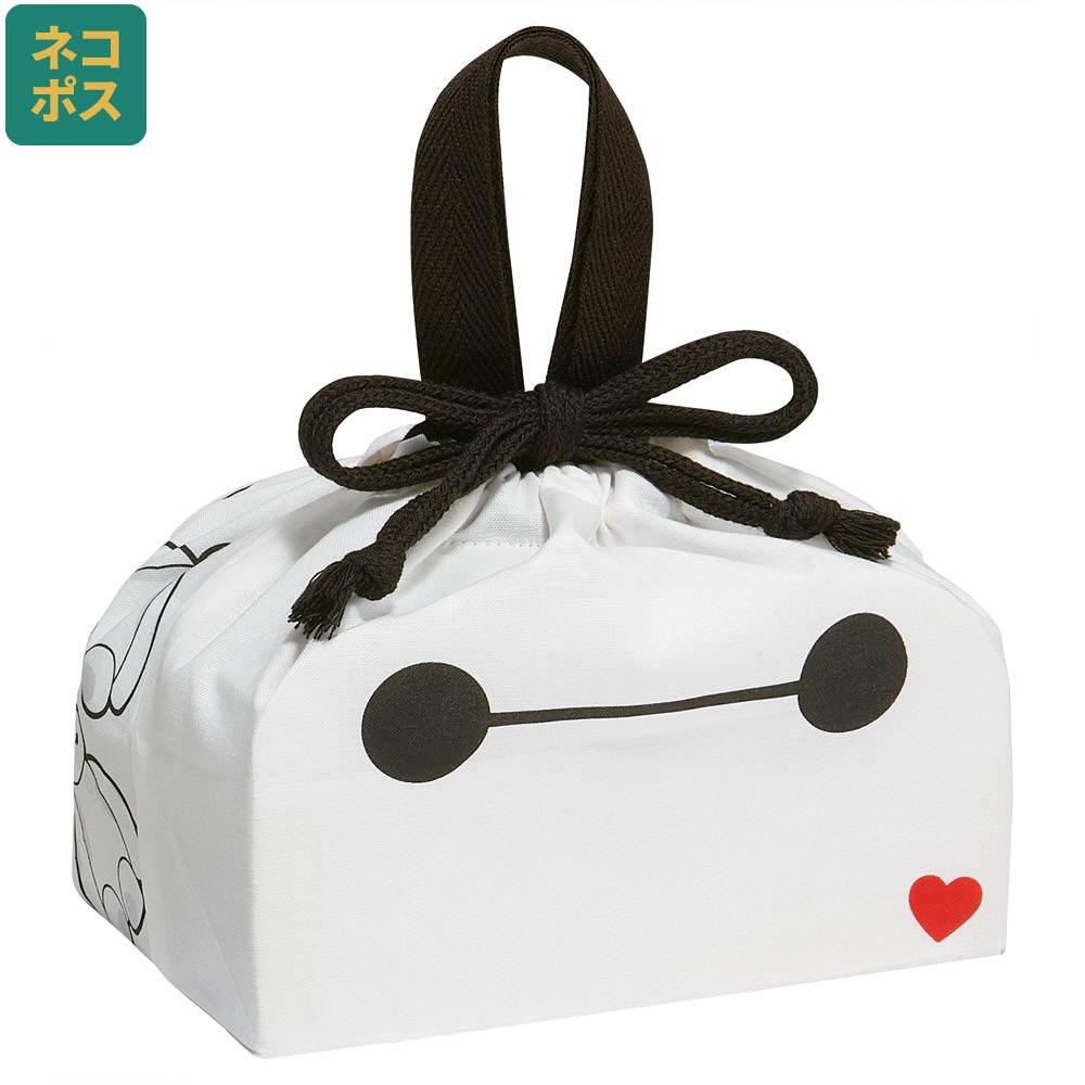 楽天市場】[公式] Disney ディズニー ベイマックス ロゴ マチ付巾着