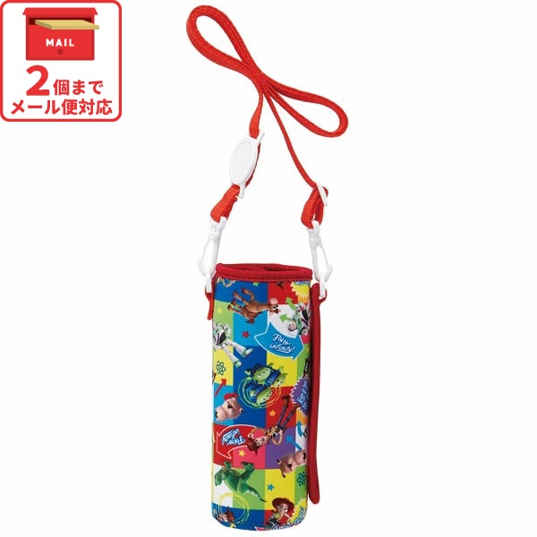 [3月3日〜3月15日 P10倍]ウエット生地ボトルカバー トイ・ストーリー //ウェット 水筒 ペットボトル ペットボトルカバー ペットボトルホルダー ステンレスボトル 防止 【保護 持ち運び かわいい キャラクター ディズニー Disney トイストーリー// スケーター】画像