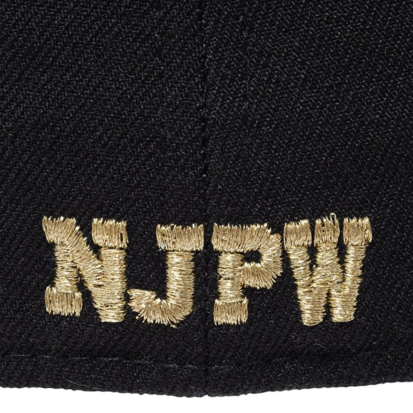 ニューエラ 新日本プロレス コラボレーション キャップ 送料無料 New Era 59fifty 新日本プロレス ライオンマーク ニューエラキャップ 帽子 メンズ レディース スポーツ カジュアル ストリート おしゃれ プレゼント ブラック メタリックゴールド 55 8cm 63 5cm