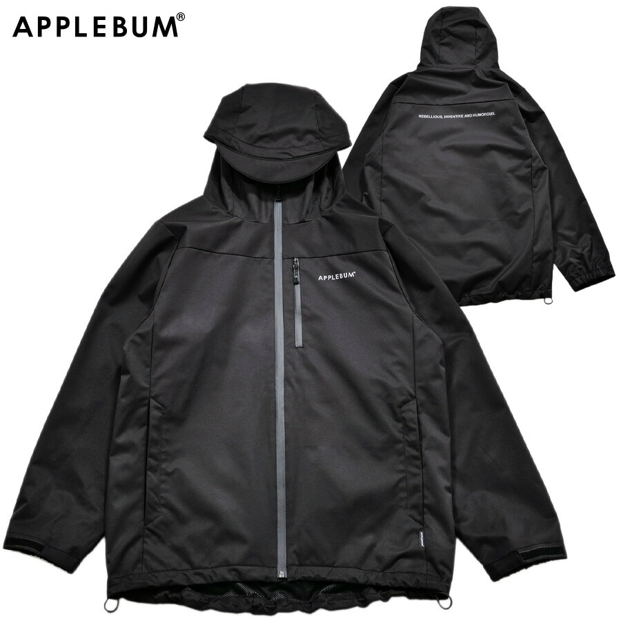 APPLEBUM コーチジャケット　XLサイズ　ブラック APPLEBUMコーチジャケット