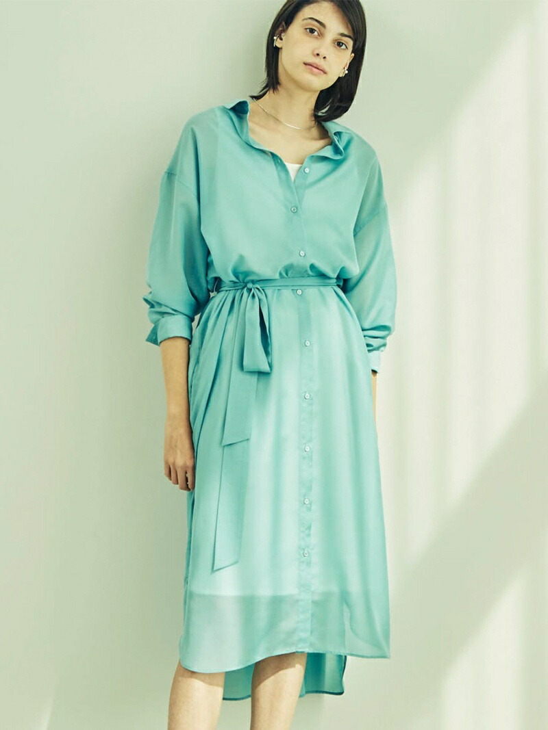 通販激安 レディースファッション ワンピース グリーン シャツワンピース ワンピース コロン キャスト Cast Sale 40 Off Oggiコラボ商品 シャツワンピース ネイビー Fashion ベージュ Rba E 送料無料 Rakuten Www Wbnt Com