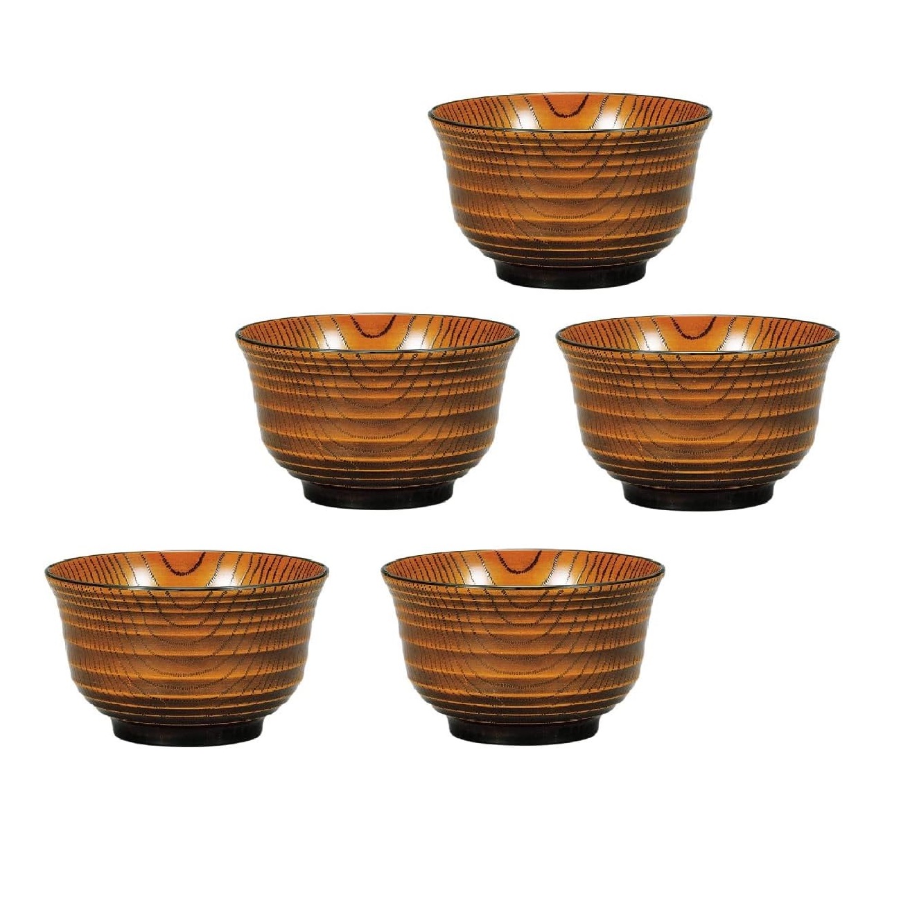 楽天市場】山中塗 多用丼5客揃 22855 送料無料 : ギフトのお店