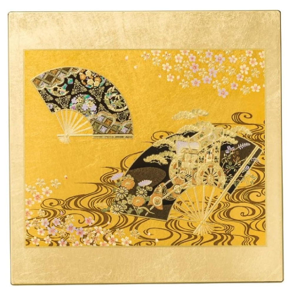 山中漆器 漆芸HGマウスパッド 京雅（G）