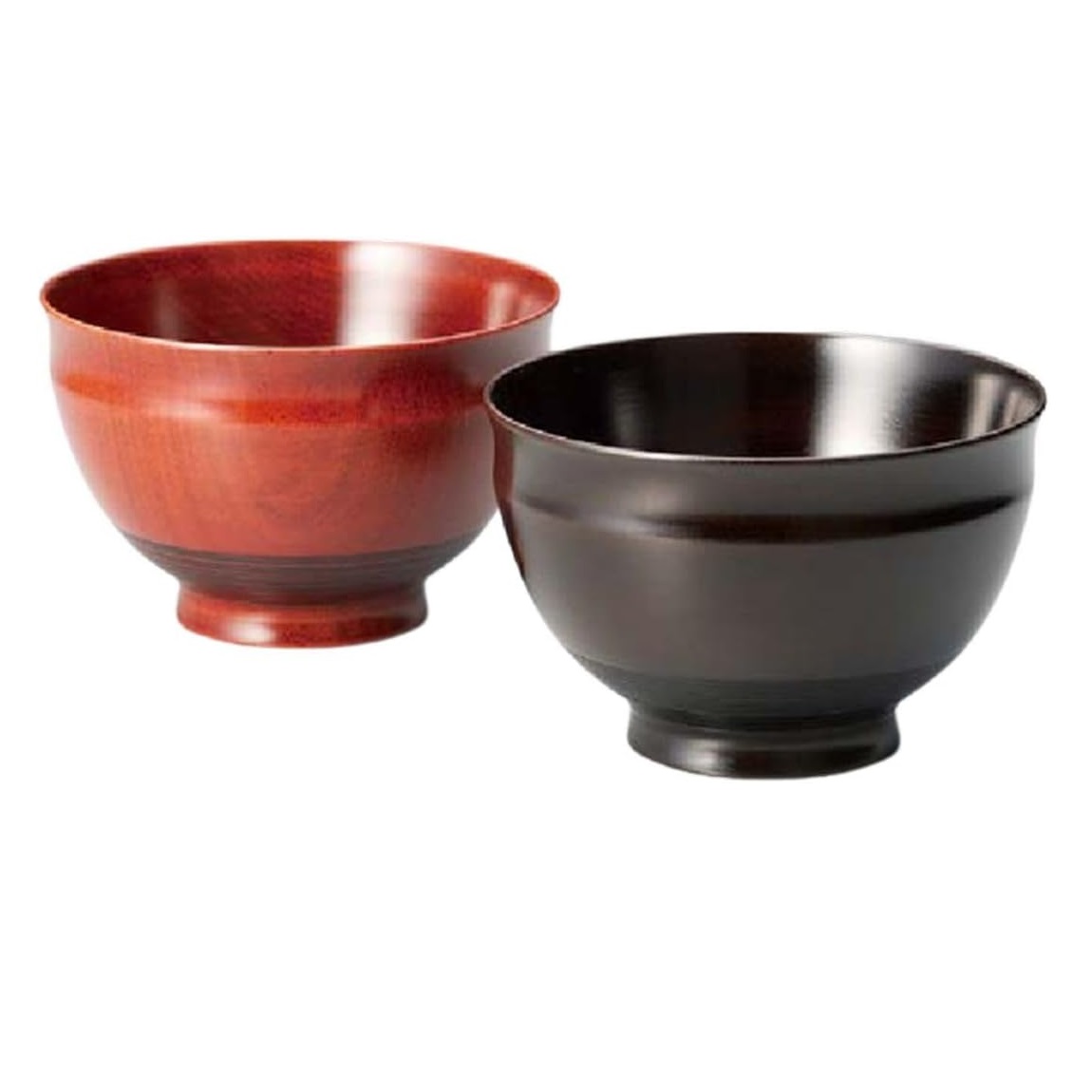越前漆器 Sakura ペア汁椀 黒・赤 14,652円