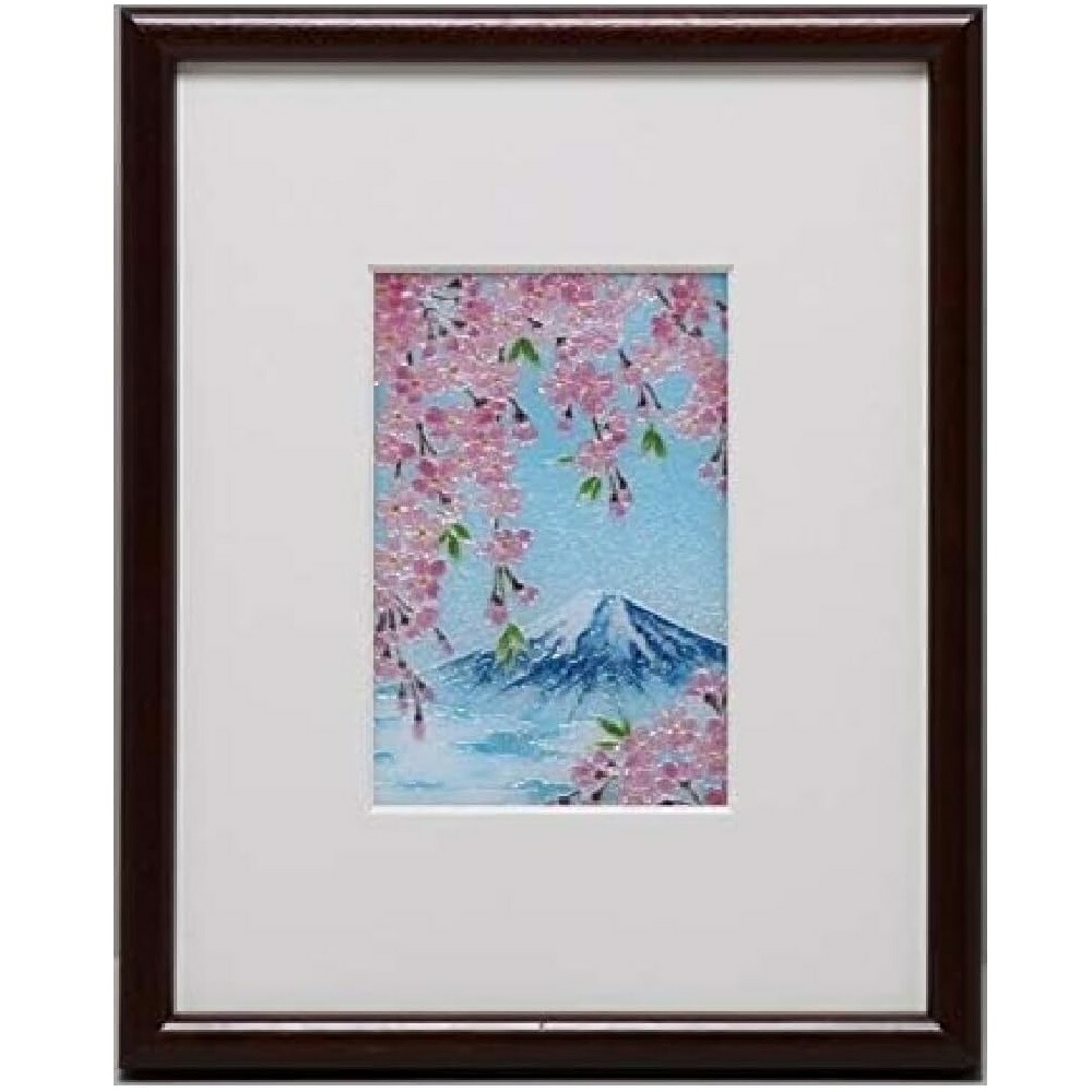 【額】七宝焼き シクラメン 楽天市場】七宝焼 44 額 (縦260mm×横260mm×奥行30mm)(シクラメン