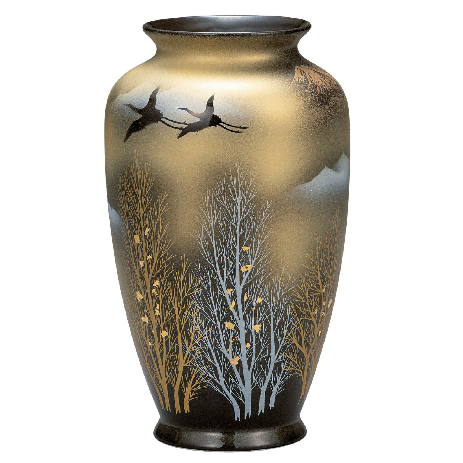 楽天市場】山本長左【宮内庁御用達】九谷焼8号八角花瓶 青華吉祥文