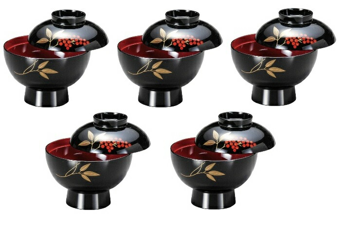 楽天市場】越前漆器 漆遊館 越前塗り 溜 福部 汁椀 食洗機・レンジ対応