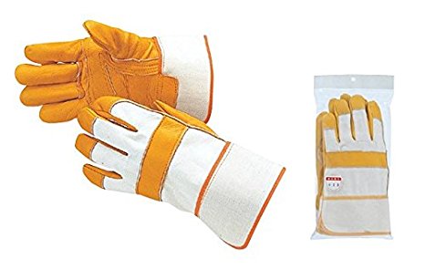 【5双セット販売】おたふく手袋 415 革手船舶用 革手袋 フリーサイズ|虹八-Kohya-