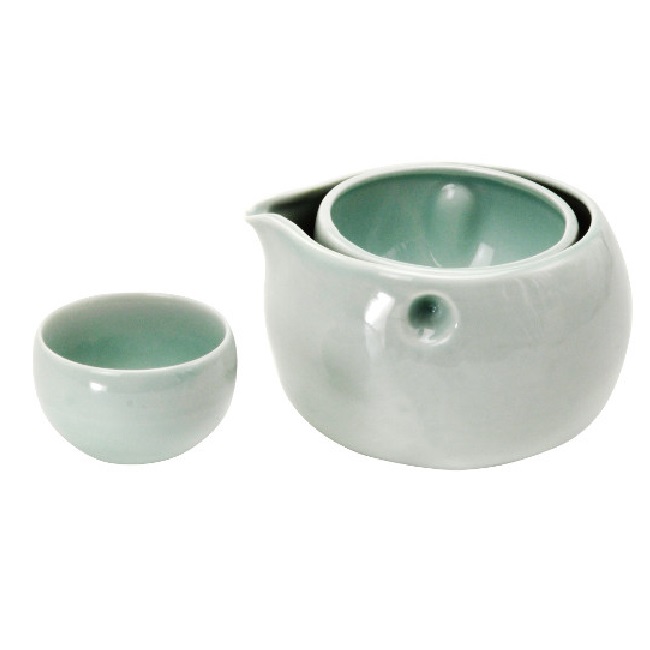 美濃焼 コロン　冷酒器　1.5合 mizu