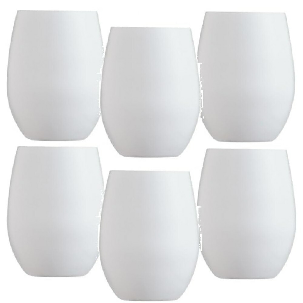 【6客組】Arc International(料理人\u0026ソムリエ)第一義的 360肺結核 (360ml)  タンプラー水呑み (白いこと)