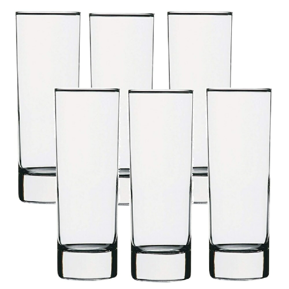 【6客組】Arc International （アルクインターナショナル）アイランド　２２０ゾンビー (220ml) タンブラーグラス