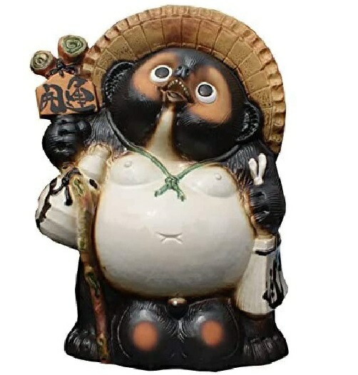 楽天市場】信楽焼 金棒鬼（小）［信楽焼 陶器 置物］ : 笑福工房