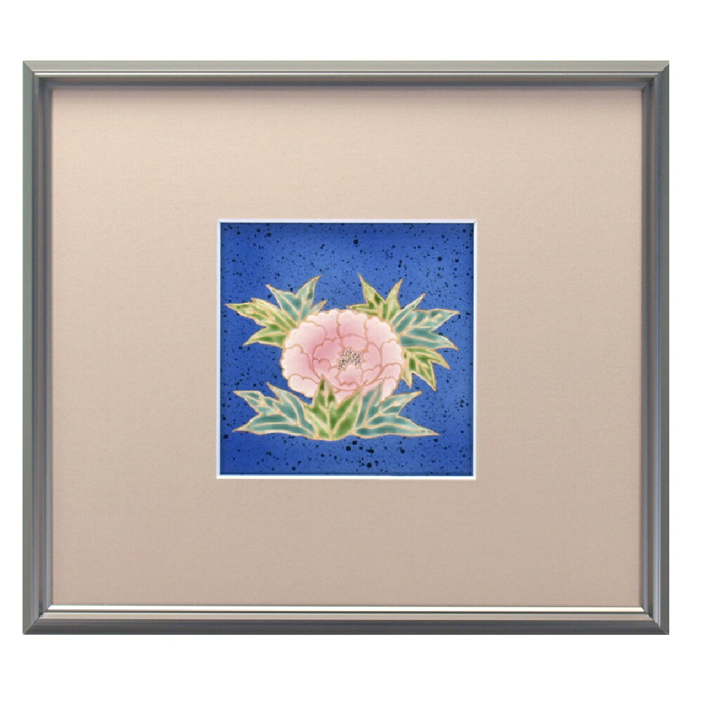 楽天市場】九谷焼 陶額 花詰 | 置物 額飾り 陶板 陶板画 アート