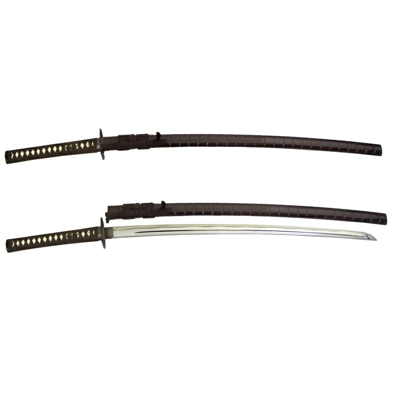 楽天市場】模造刀剣 野武士半太刀 三尺刀 全長：132cm 刃渡