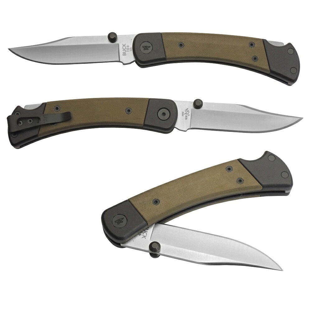 バックナイフ BUCK　110GRS5 ハンター スポーツ｜虹八-Kohya-