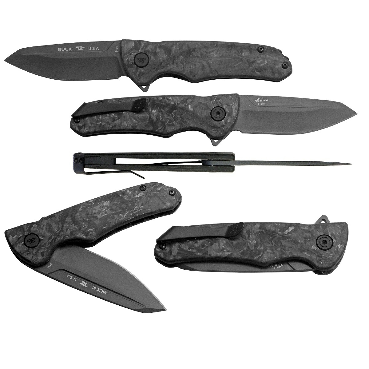 バックナイフ BUCK　843CFS スプリント OPS｜虹八-Kohya-