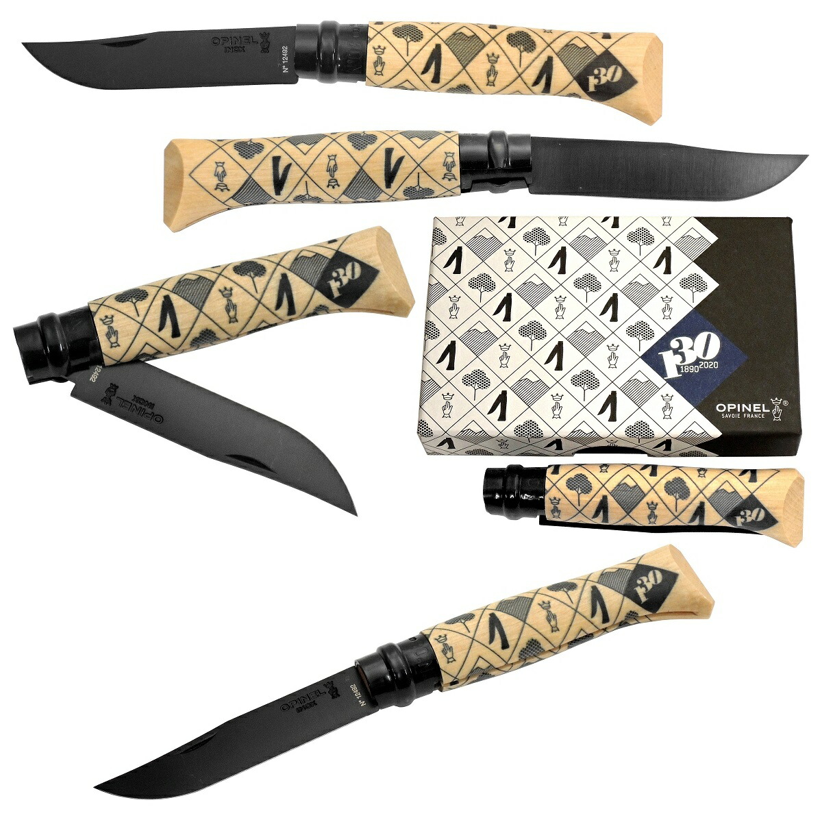 OPINEL (オピネル)　002399　NO.8 ステン　130周年記念限定モデル