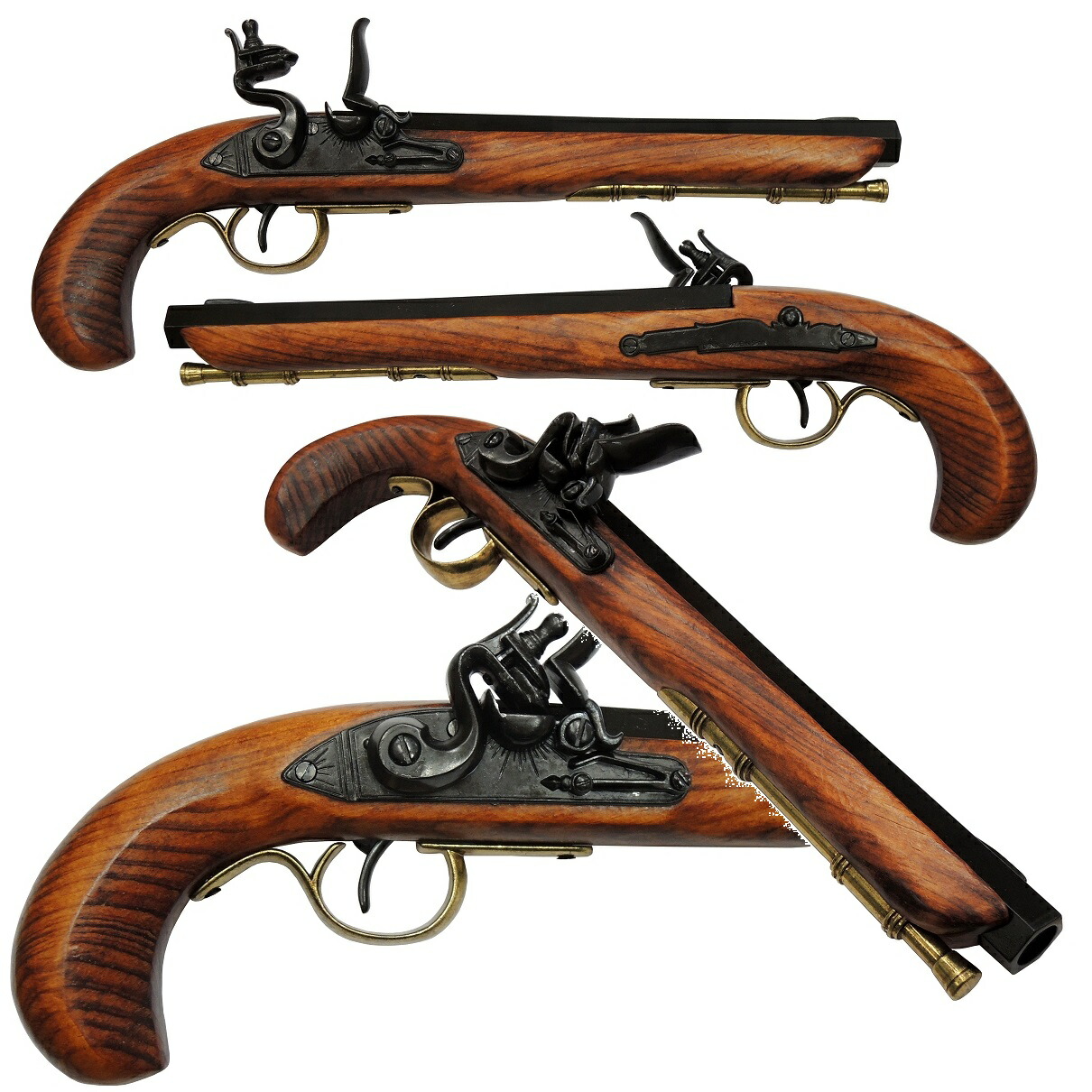 楽天市場】DENIX デニックス1126/L 海賊ピストル ゴールド左手用