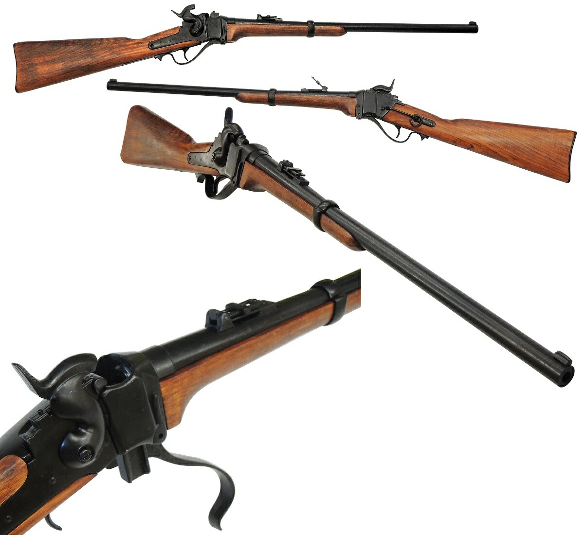 DENIX デニックス ナポレオンカービン銃 モデルガン 1037 楽天市場】☆DENIX フリントロックカービン フランス 1037
